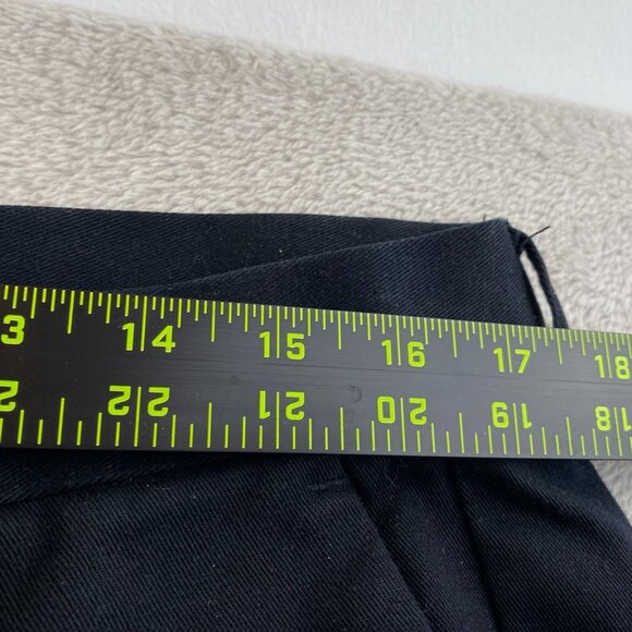 Dockers Men's Pants Size 36x32 Classic Straight Flat Front Casual Black Cotton - Picture 7 of 11